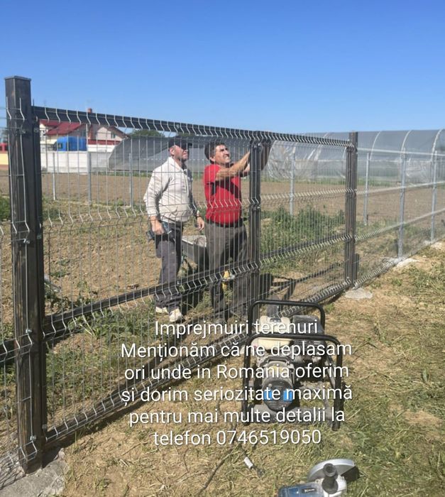 Împrejmuiri terenuri garduri oferta 45% luna aceasta avem materialele