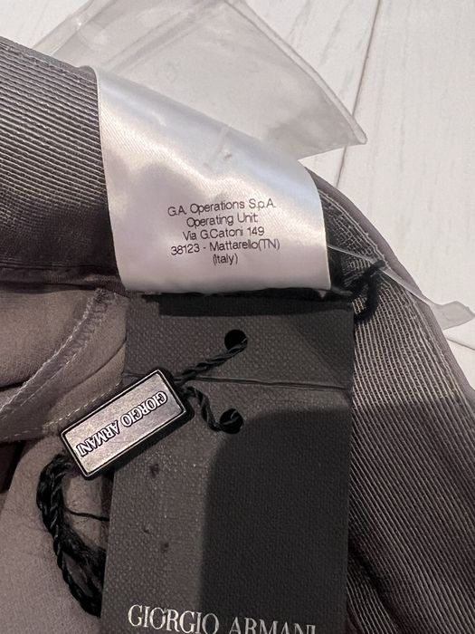 Копринен панталон GIORGIO ARMANI