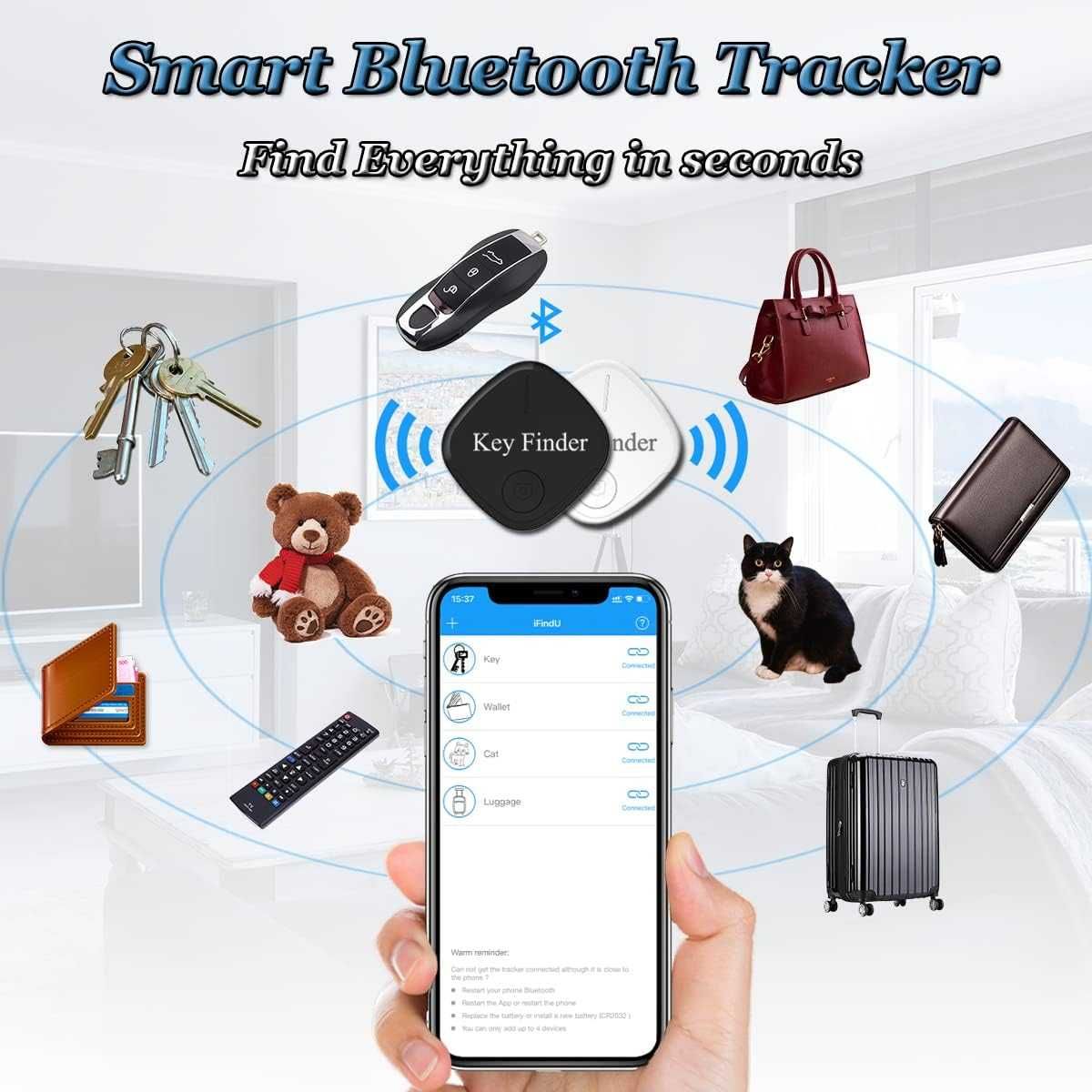 Комплект смарт тракери Key Finder Smart Wireless Tracker