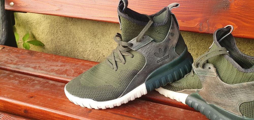 Sneakers Adidas Tubular X PK Shadow Green/ Shadow Green/ C White