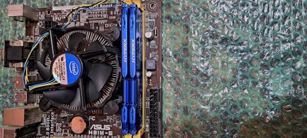 Kit Intel ,placa de baza Asus H81M-E+ cpu i5-4670K+RAM 12Gb DDR3