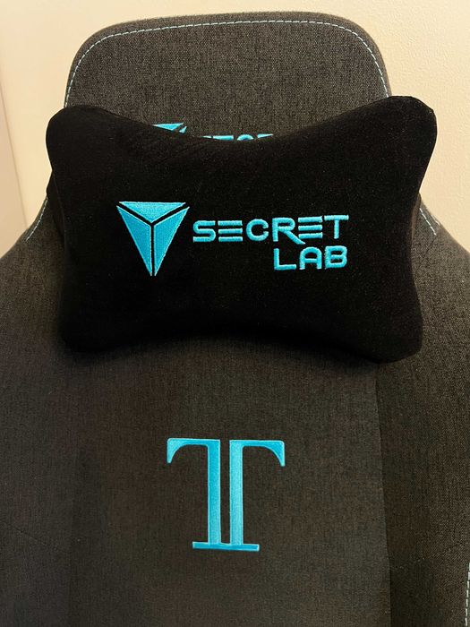 Scaun ergonomic Secretlab TITAN 2020 Charcoal Blue + pernă originală