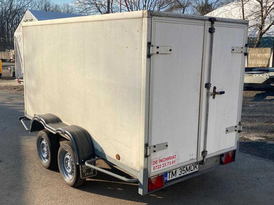 Inchiriez remorca auto 750kg/3m lungime  in Timisoara 125ron/zi