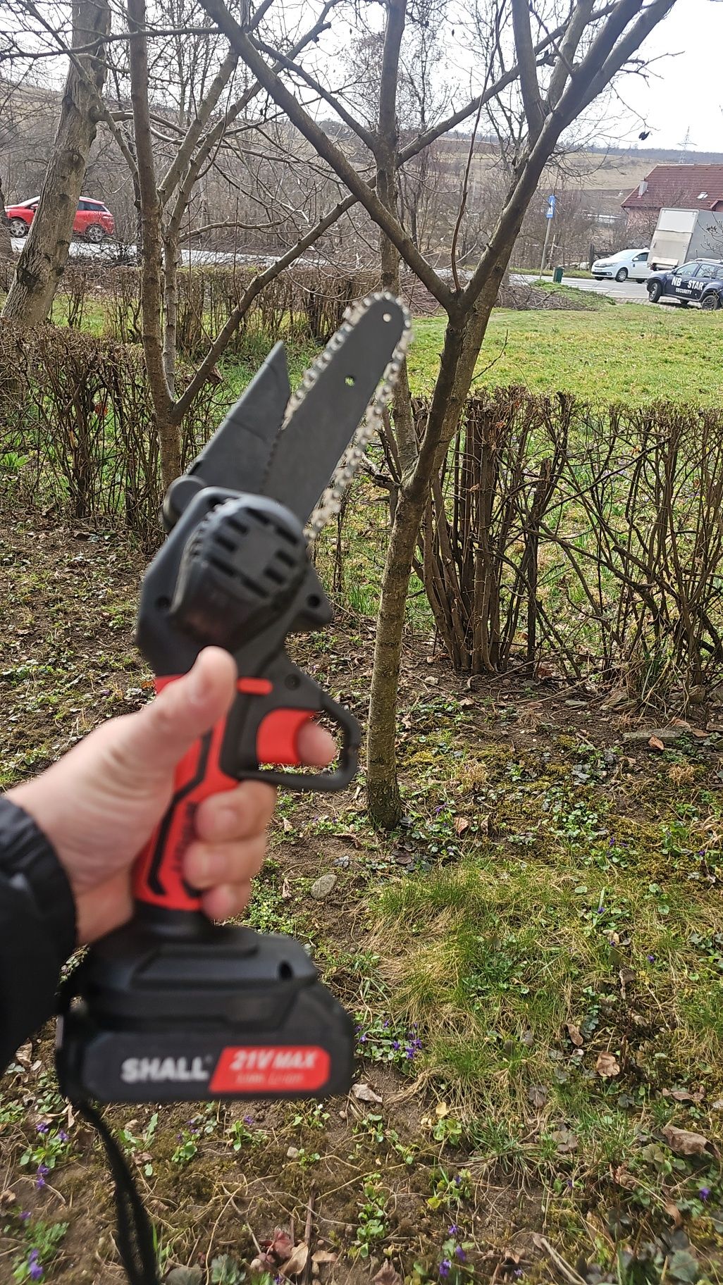 Mini ferastrau cu lant, Shall