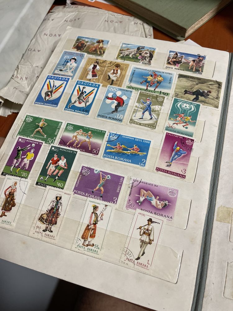 Colectie timbre rare