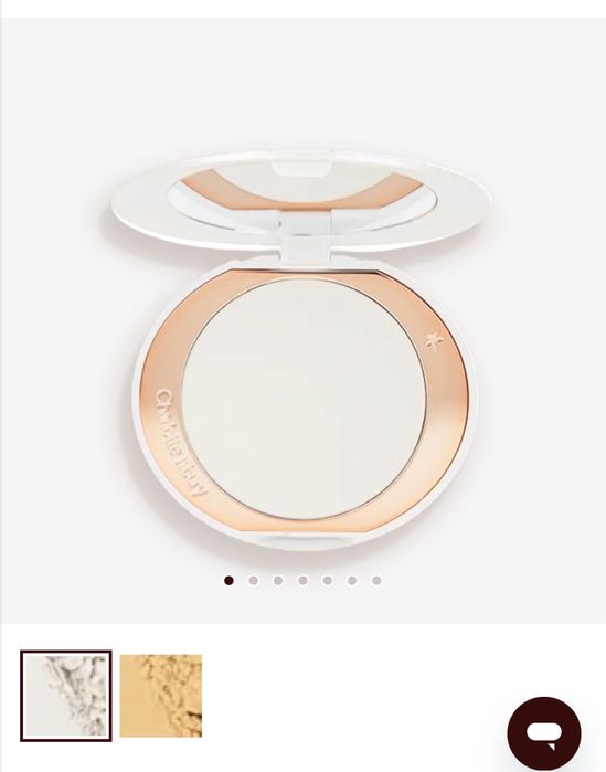 Charlotte Tilbury Airbrush brightning powder - изсветляваща пудра.