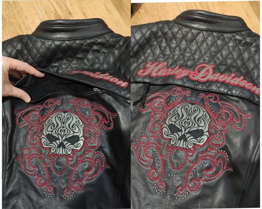 Geaca damă Harley Davidson din piele marimea XL