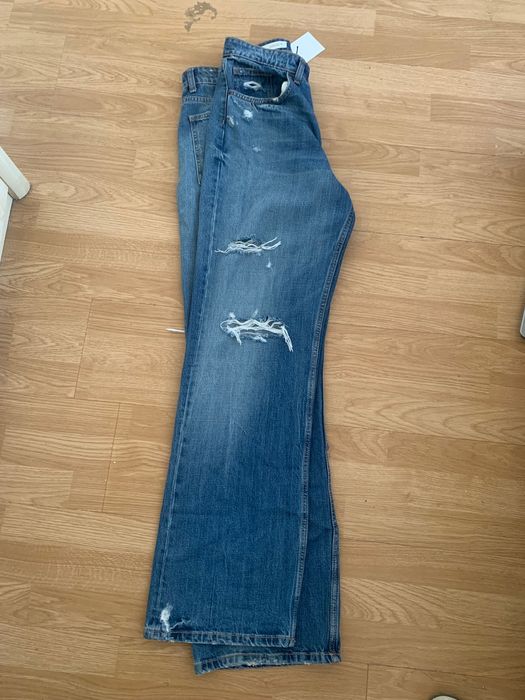 широки дънки zara