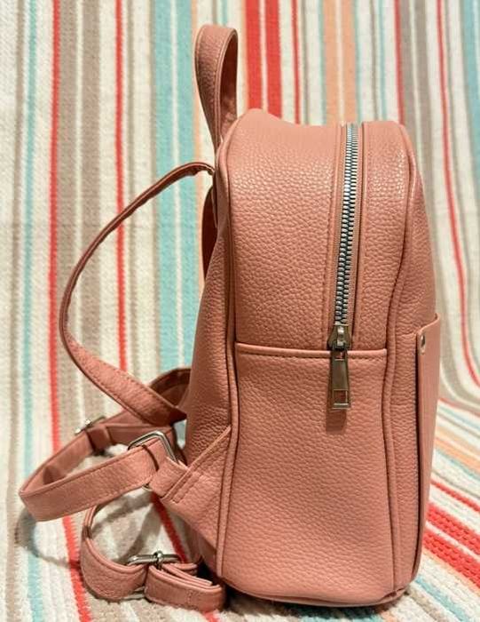Rucsac roz-pudră