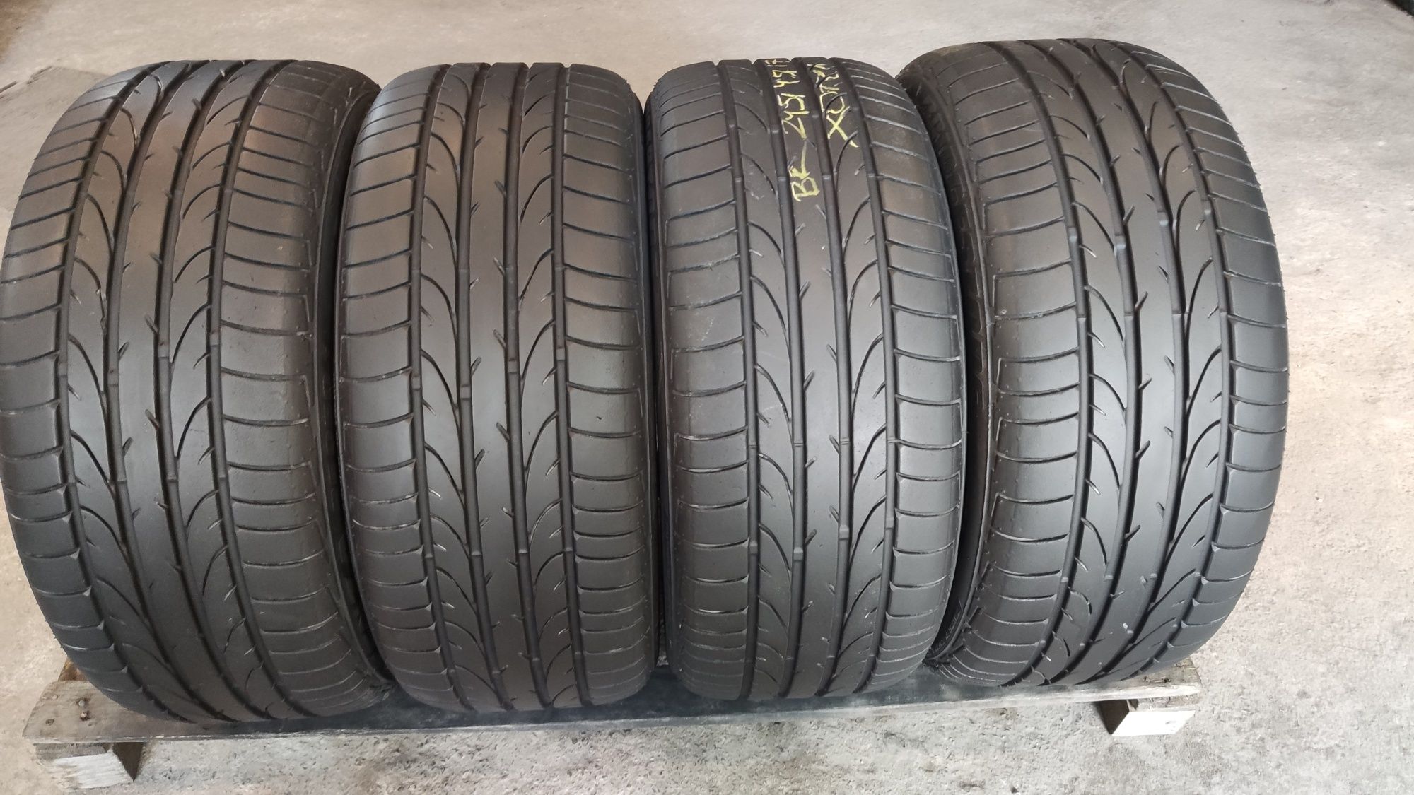 4бр летни гуми 245/45/17 Bridgestone Potenza RE050, RSC,runflat, XL