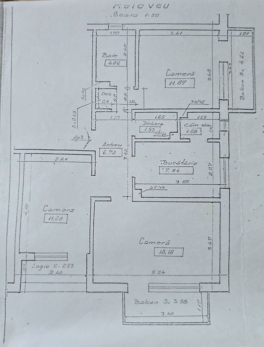 Apartament 3 camere Velenta Oradea