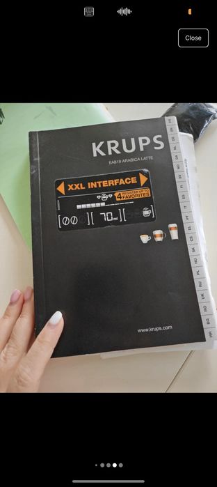 Espressor Automat Krups Arabica boabe