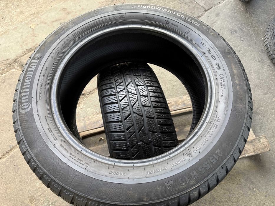 2x Anvelope Iarna 215/55 R16 - Continental Conti Winter Contact TS830p