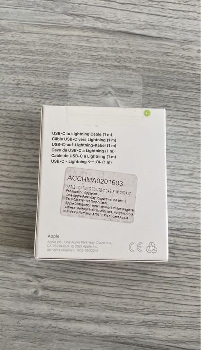 Cablu iPhone iPad Usb-C to Lightning 2m 1m Nou Sigilat Original Apple