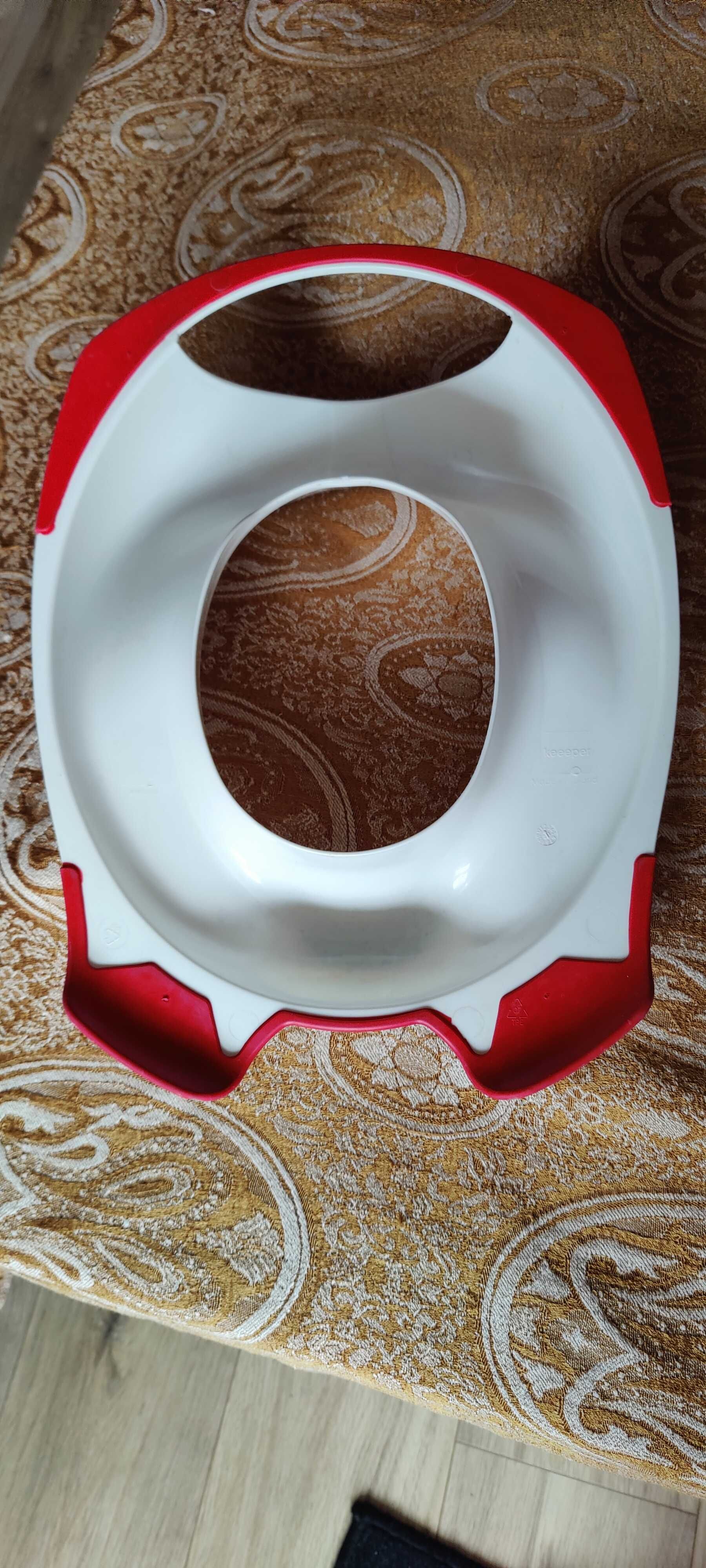 Дъска за тоалетна чиния за деца; бял цвят – 2 броя