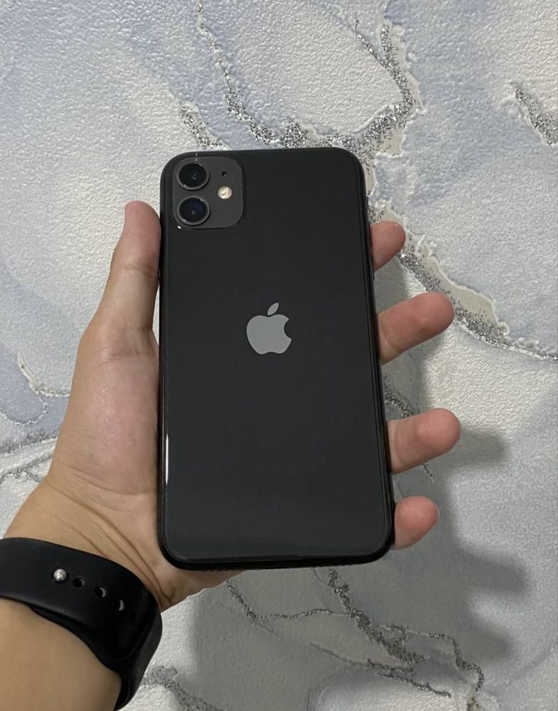 Iphone 11 qora 64gb
