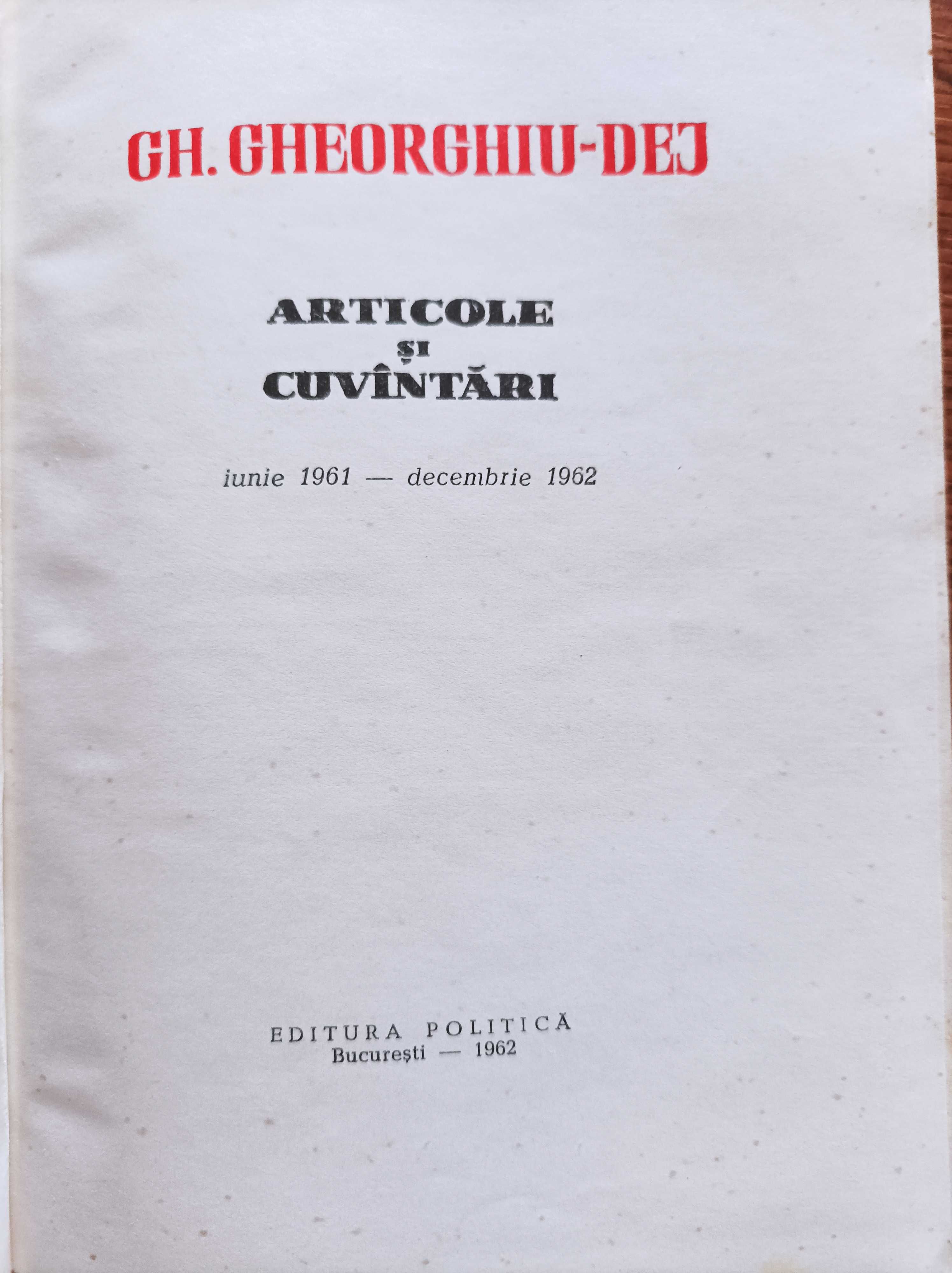 Carte de colectie Ghe.Ghe. Dej