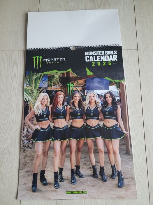 Calendar Monster Energy
