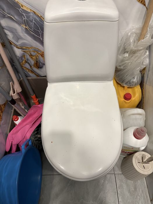 Унитаз строительный