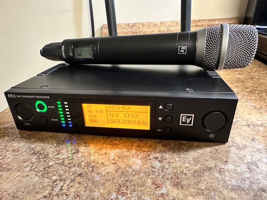 Microfon Electrovoice RE3 cu capsula RE 520