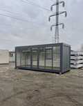 Vand container fastfood vitrina modular
