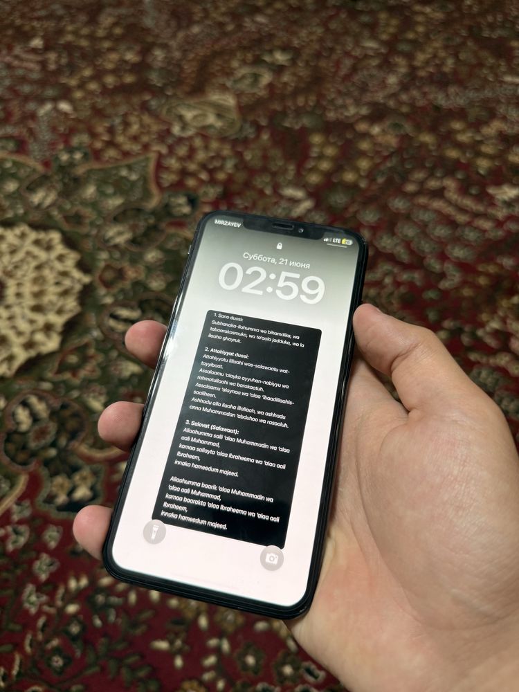 Iphone xs max 256GB