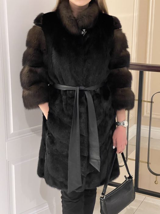 Норковая шуба