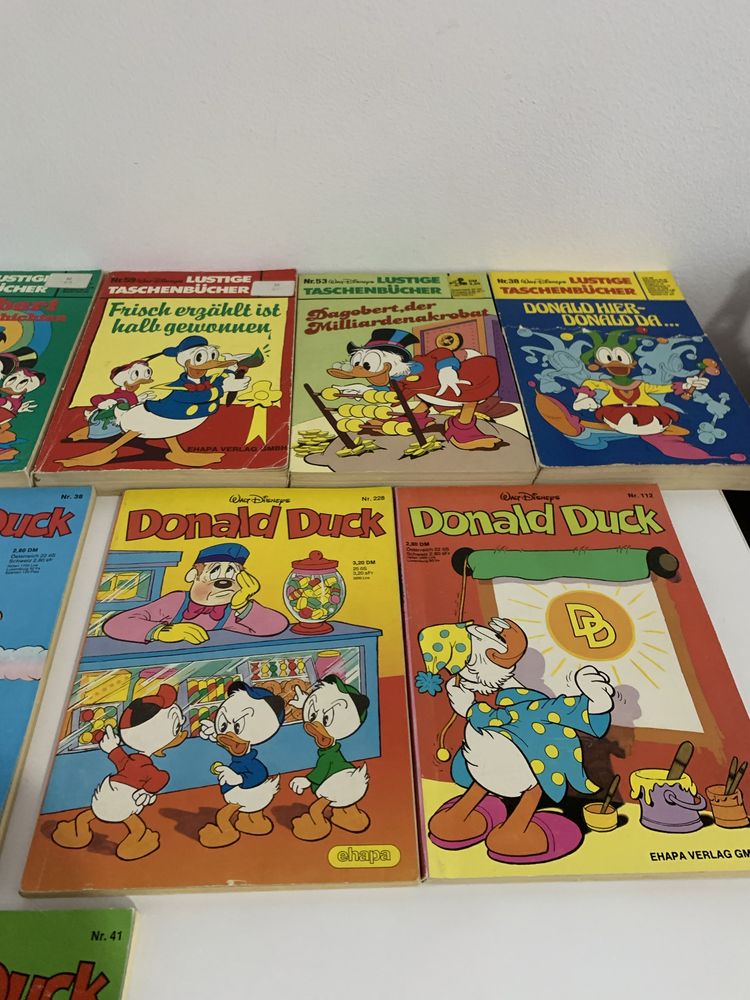 15 reviste benzi desenate Walt Disney anii 70 80 !!