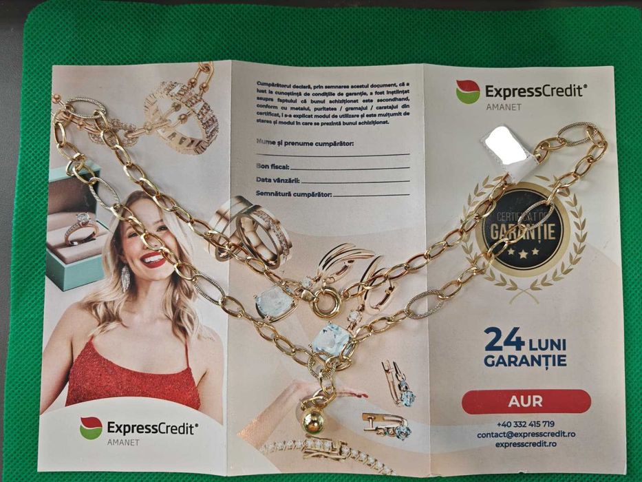 (AG44 B.6294) Lant Aur 14K 7.05GR (GARANTIE 24 LUNI)