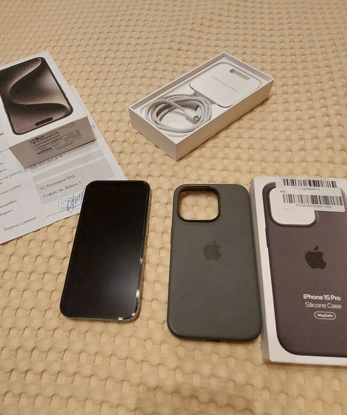 iphone 15 pro 128 GB, в гаранция