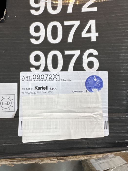 Lampa Kartell Bourgie Metal