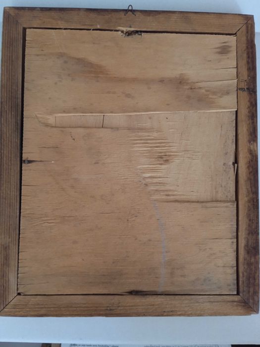 Замок на Гидеминас. Картина с балтийски кехлибар 25,5*21,5см