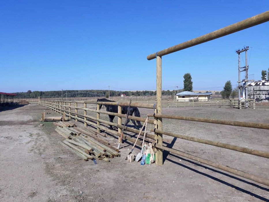 Manejuri, tarcuri, obstacole calarit, lemn rotund pentru echitatie