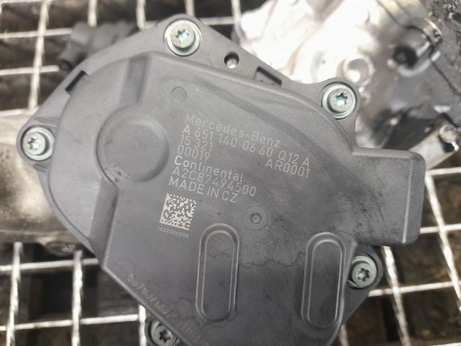 EGR racitor gaze 2.2 CDI OM651.960 A6511400660 Mercedes-Benz GLC-Clas