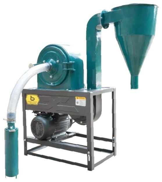 KAZGRANULATOR кормодробилка 400 Дробилка для зерна (ВСАСЫВАЮЩАЯ)