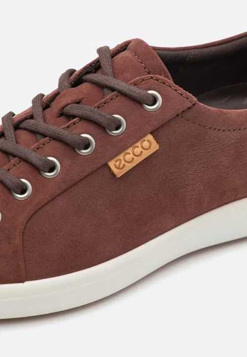 ECCO, Pantofi sport din piele Ecco Soft 7 M, Maro, 41