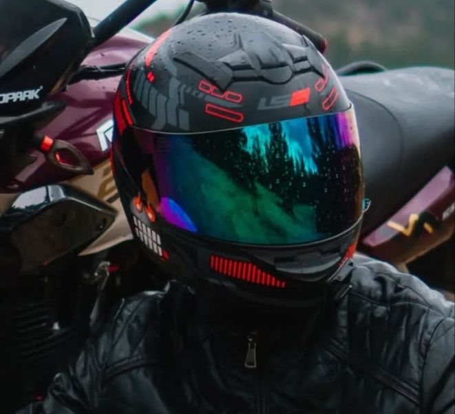 Мотошлем Ls2 с гарнитурой