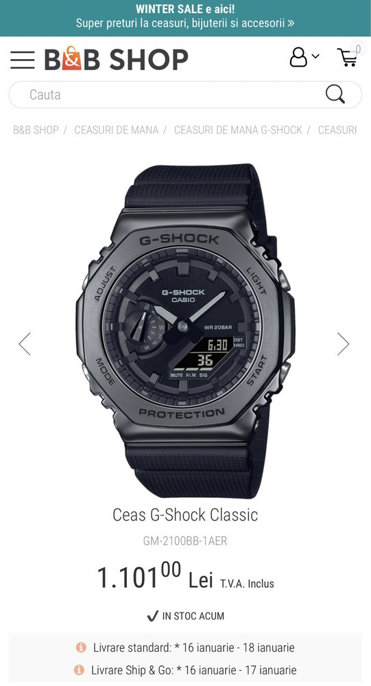 CASIO g-Shock clasic