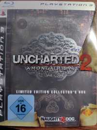 Uncharted 2 Among Thieves limited edition collector's box Playstation
