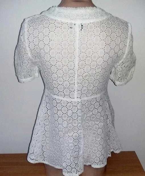 GF Ferrè bluza alba broderie