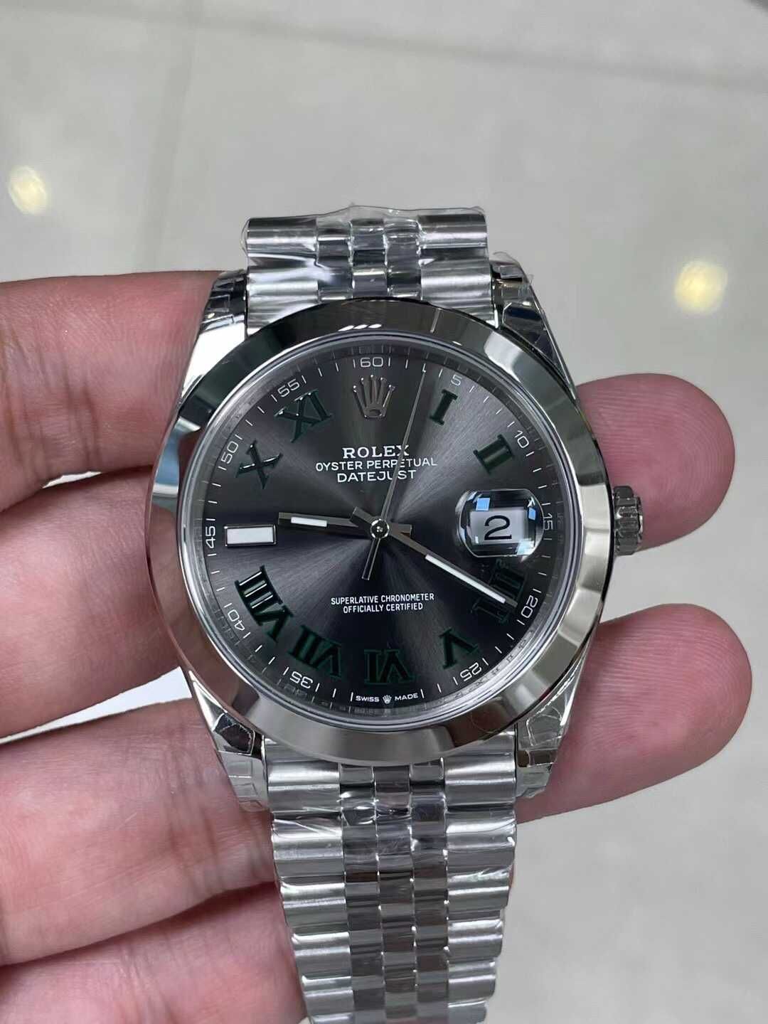 Rolex Datejust Wimbledon Jubilee / Smooth