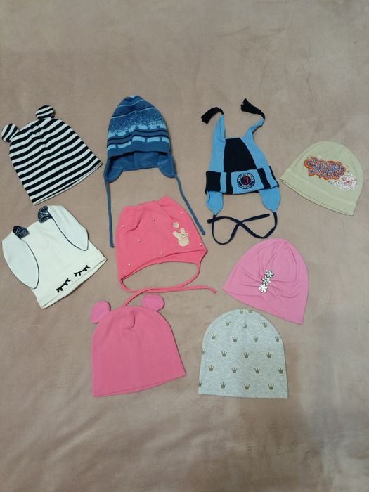 Продам детские шапочки