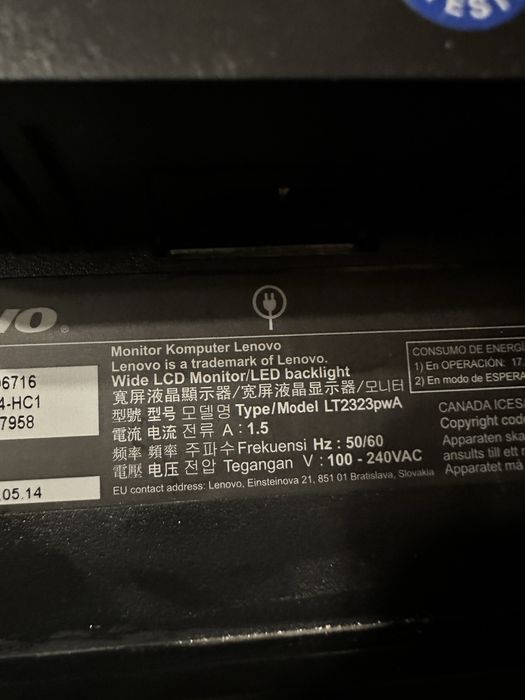 PlayStation 4 1 TB PS4+ Монитор Lenovo 23”
