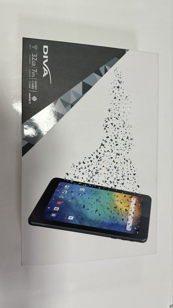 Таблет DIVA7" X7-2 black wi-fi 32G, RAM 2G