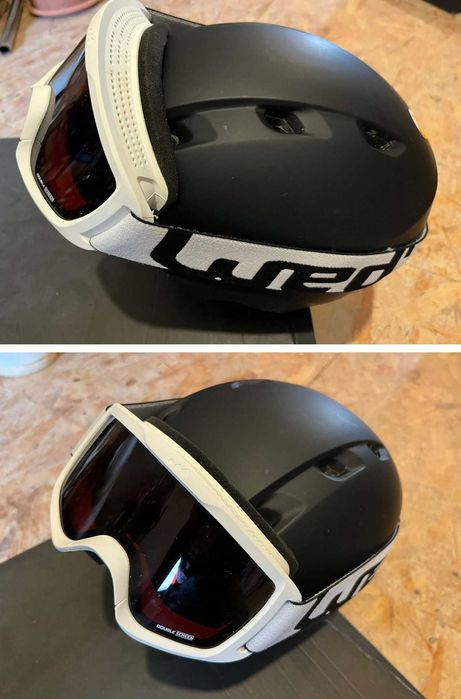 Vand clapari HEAD marime 38.5, casca si ochelari WEDZE