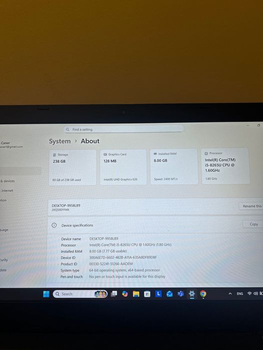 Lenovo thinkpad l490