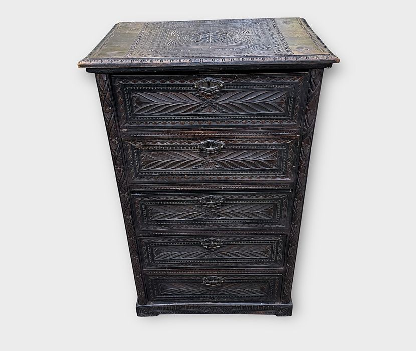 Saptamanal cinci sertare stil Brancovenesc (Neoromanesc) 1924