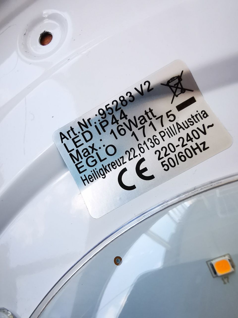 EGLO LED CARPI плафон/аплик
