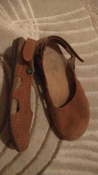 Pantofi / Balerini El Naturalsta/Clatks/Gabor, pielej, 24 cm, nr. 37,5