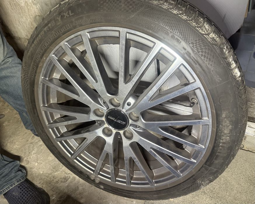 Roti Mercedes jante si anvelope iarna 225/45/R18 5x112